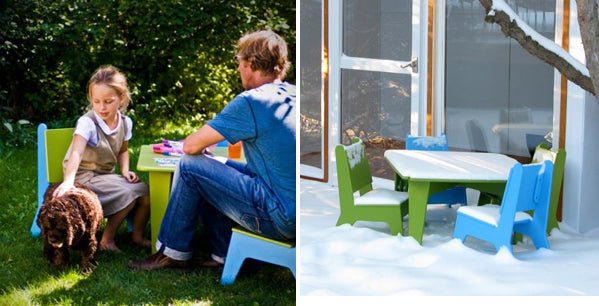 Chillstoeltjes en relaxtafeltjes van Loll Design - gimmii