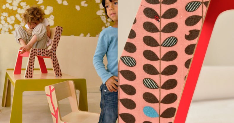 Coole kindertafel en stoelen van Kidsonroof - gimmii