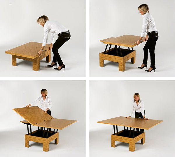 De Space Saver: koffie en eettafel in één! - gimmii