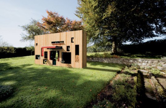 Gigantisch tuinhuis: 1 meter breed! - gimmii