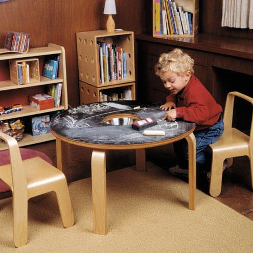 Krijtbord tafel voor de kinderen - gimmii