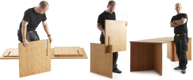 Milieuvriendelijke 3-in-1 tafel - gimmii