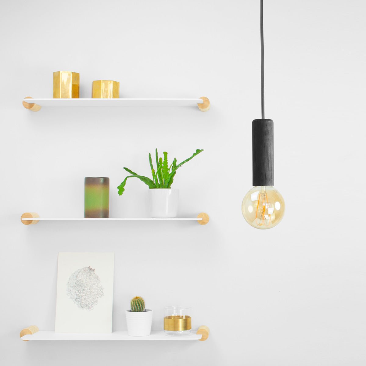 Mini hanglamp is mooi minimalisme met dubbele functie - gimmii