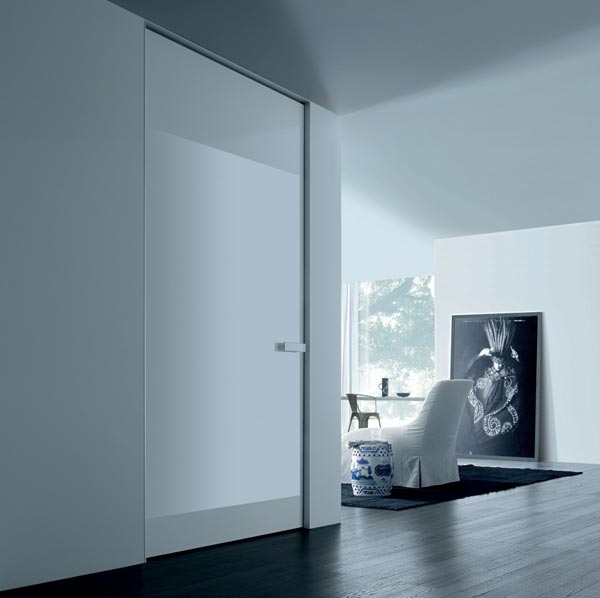 Minimalistische deur met magneet sluiting - gimmii