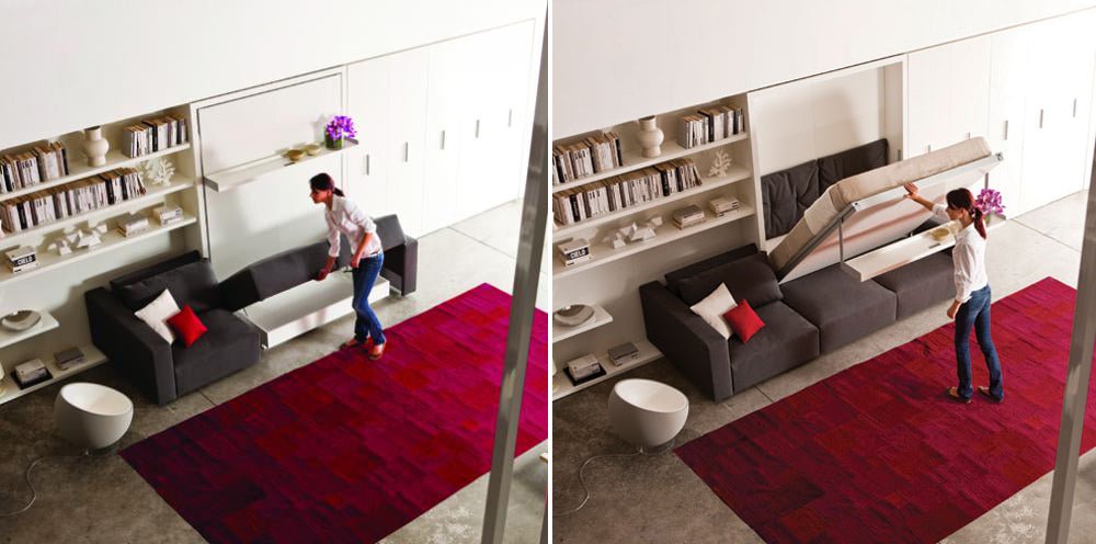 Multifunctioneel meubel voor studio's en studentenkamers - gimmii