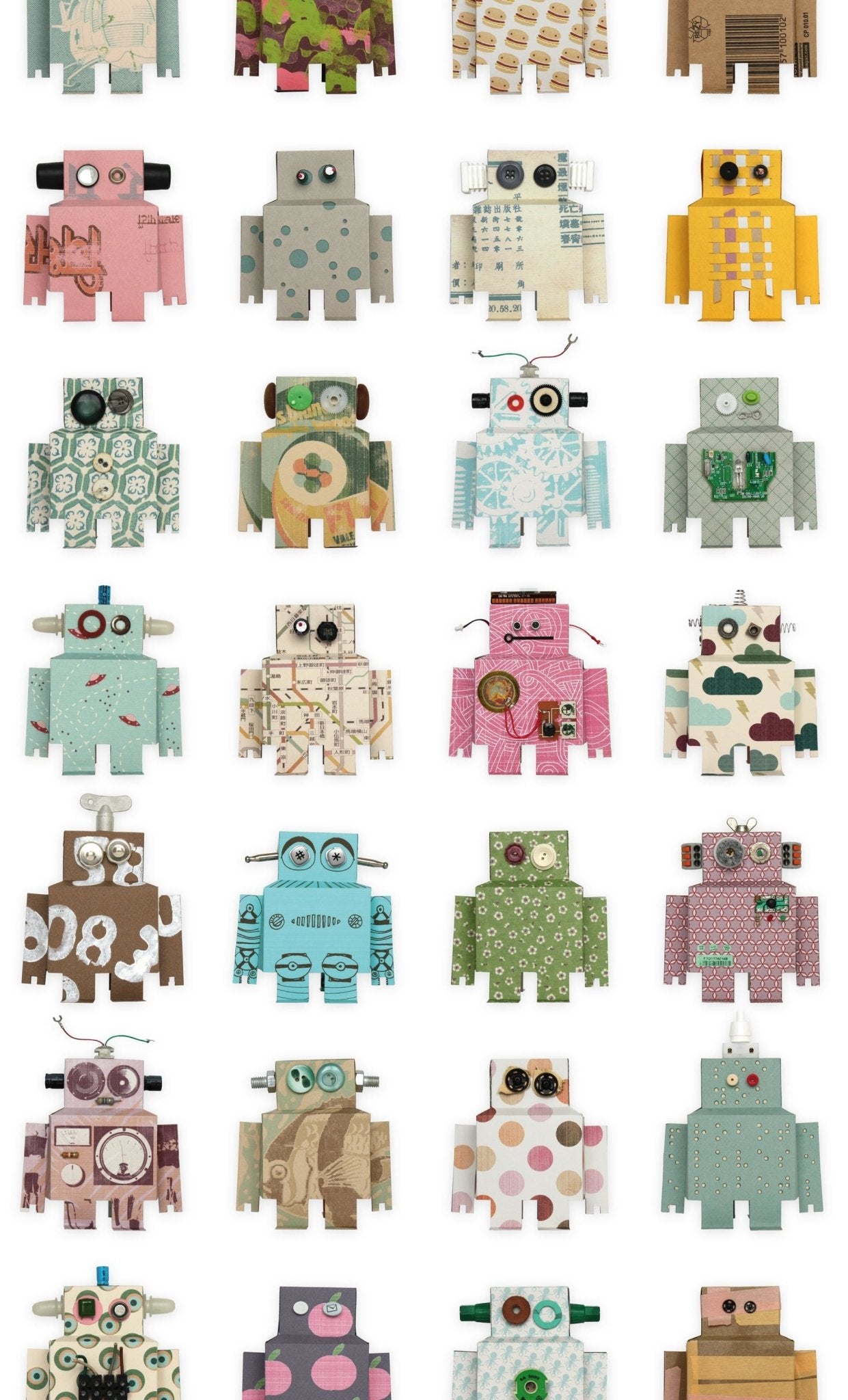 Robot behang van Studio Ditte - gimmii