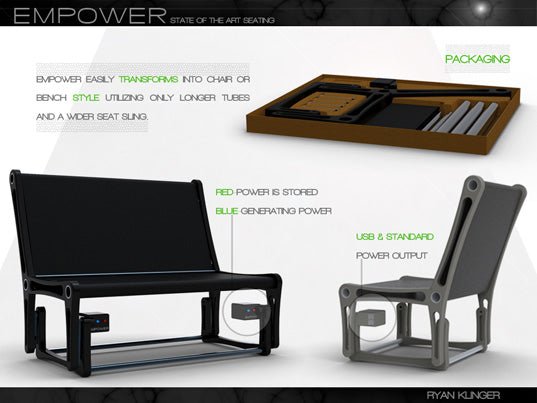 Schommelend energie opwekken - gimmii