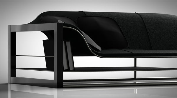 Sculpturale sofa met drie functies - gimmii