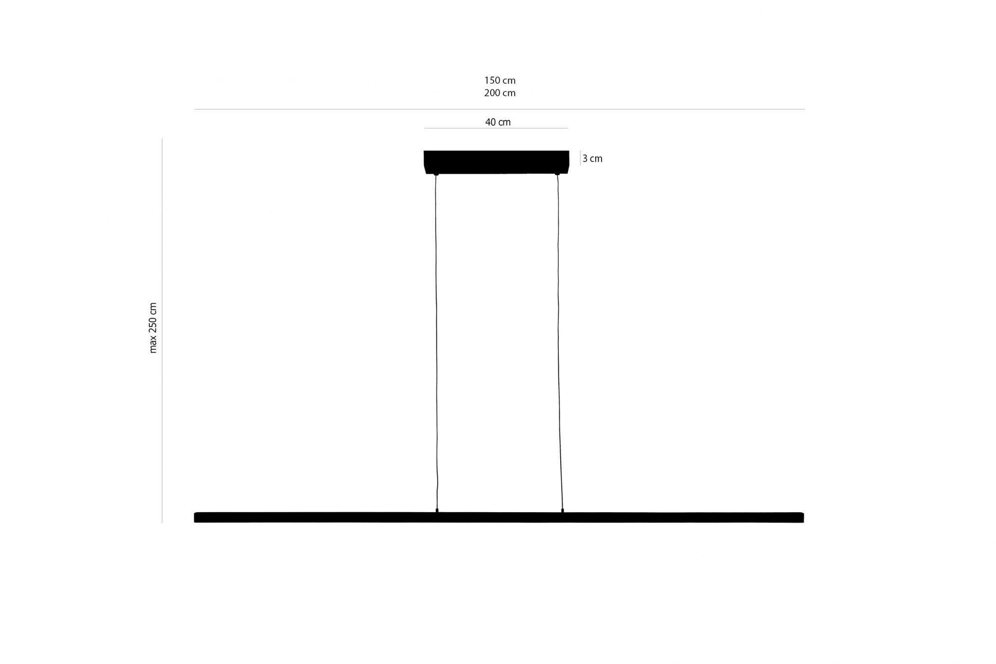 24mm Up & Down Led hanglamp - gimmiigimmii