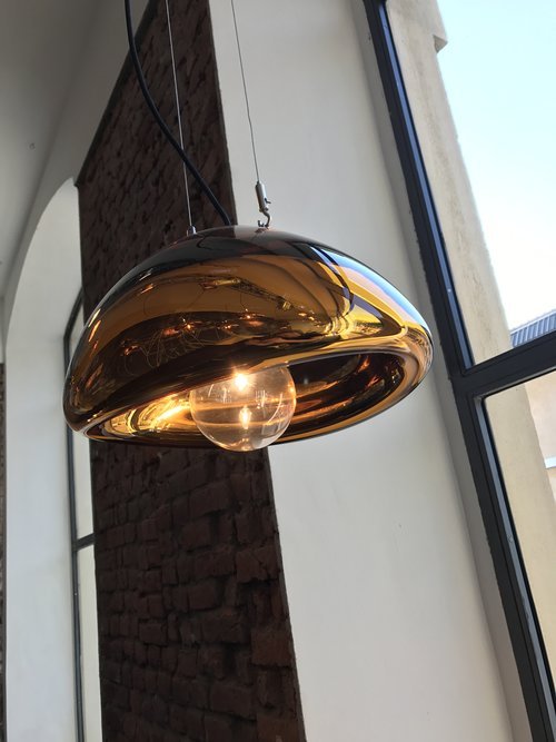 Aurum hanglamp goud - gimmiiAlex de Witte