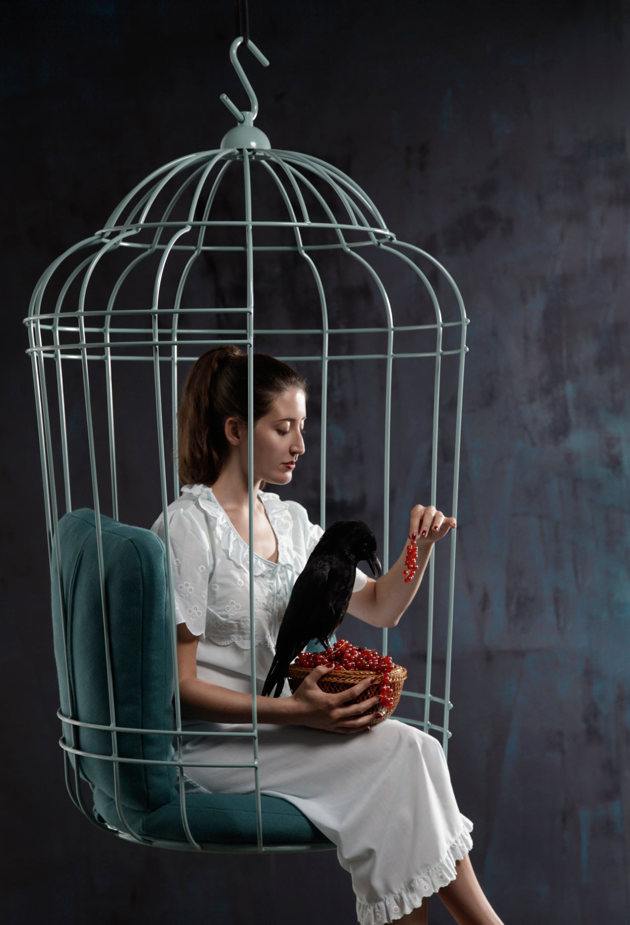 Cageling hangstoel - gimmiiOntwerpduo