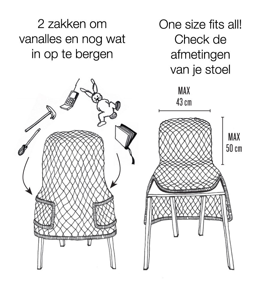 Chair Wear Pique-Pocket - gimmiigimmii