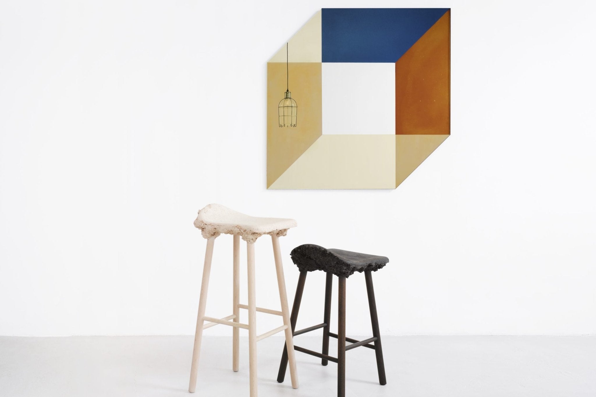 Cubic Transience Mirror - gimmiiTransnatural Label