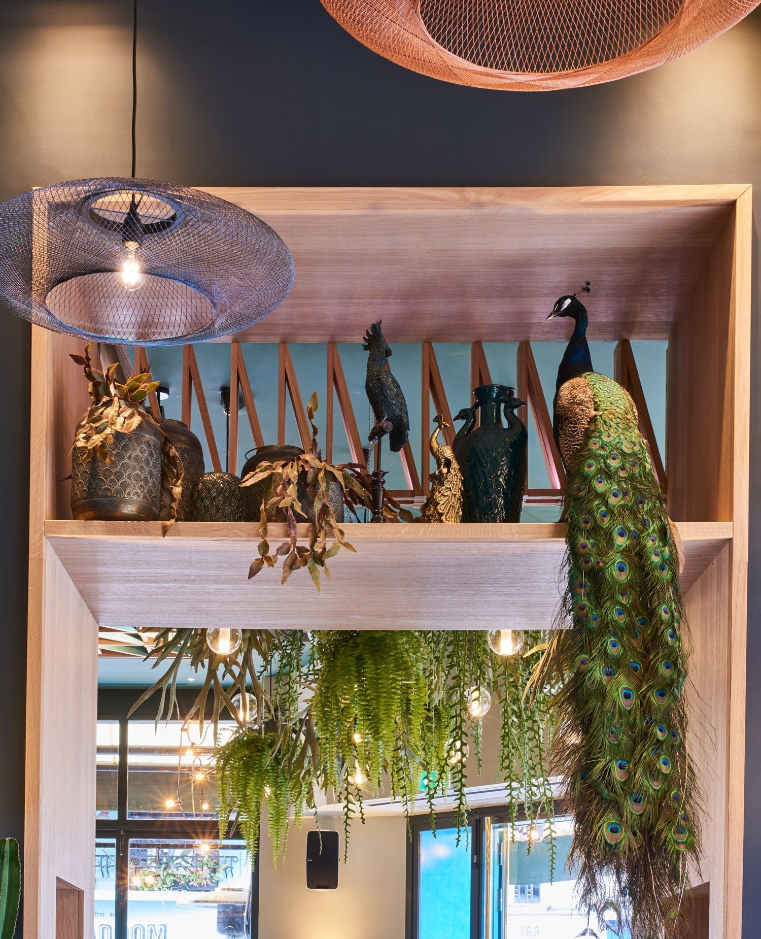 Iridescent black hanglamp - gimmiiAtelier Robotiq