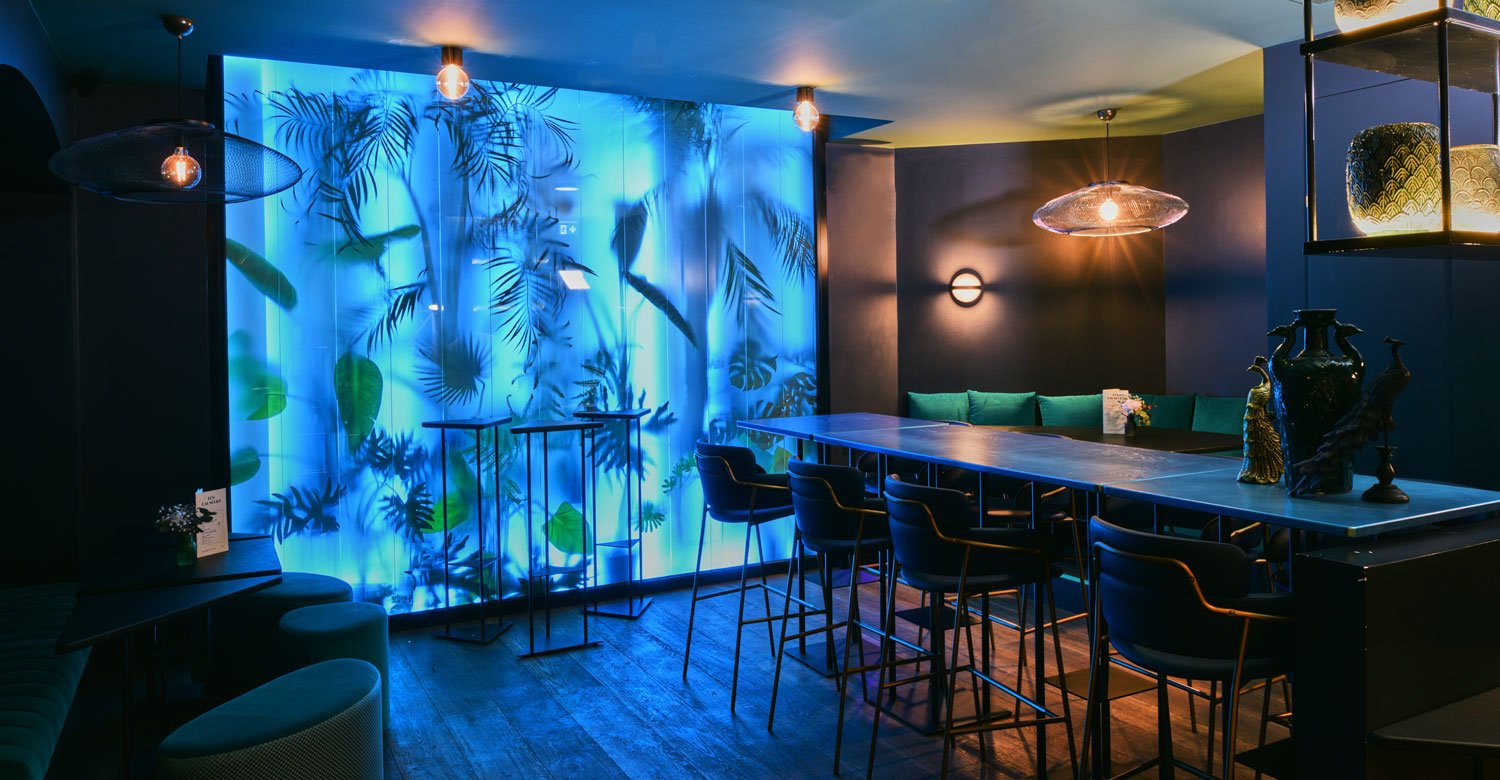 Iridescent black hanglamp - gimmiiAtelier Robotiq