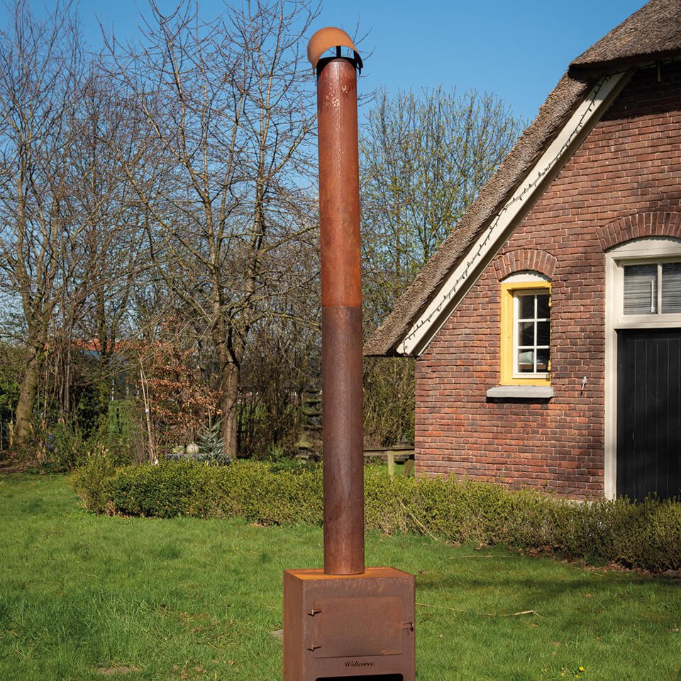 Outdooroven extra meter chimney pipe - gimmiigimmii