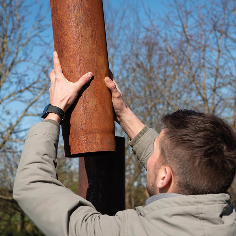 Outdooroven extra meter chimney pipe - gimmiigimmii