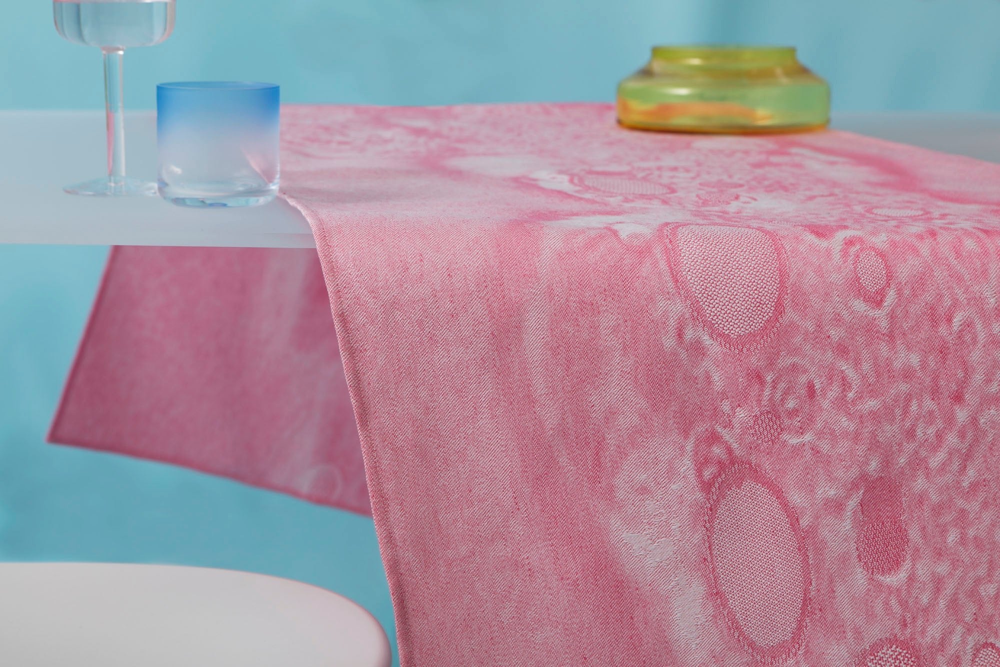 Tafel textielset Fungy; tafelloper met 6 placemats - gimmiigimmii