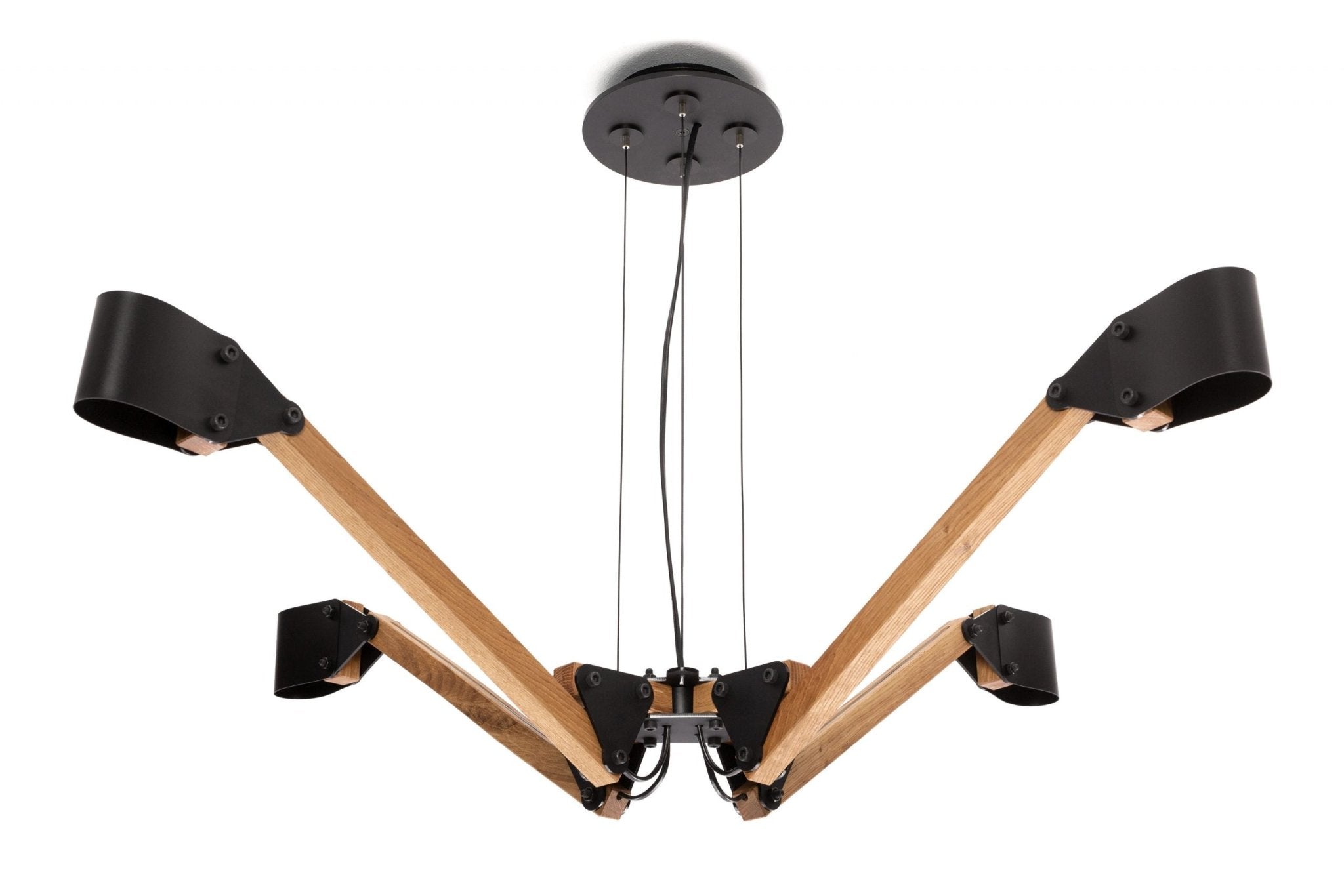 Triangle chandelier 4 arms - gimmiigimmii