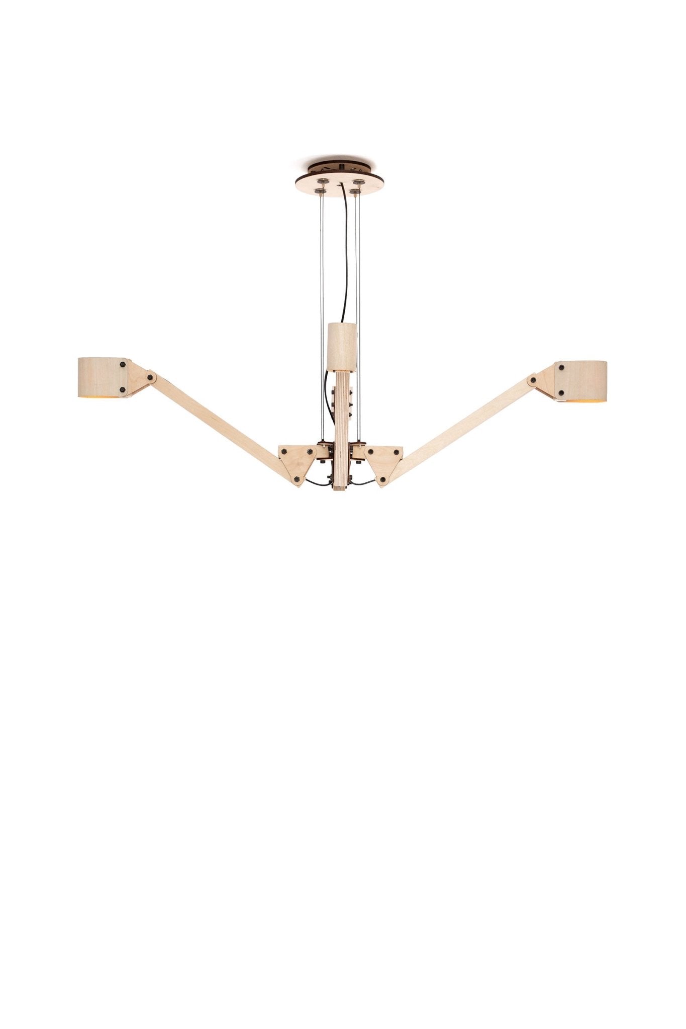 Triangle chandelier 4 arms - gimmiigimmii