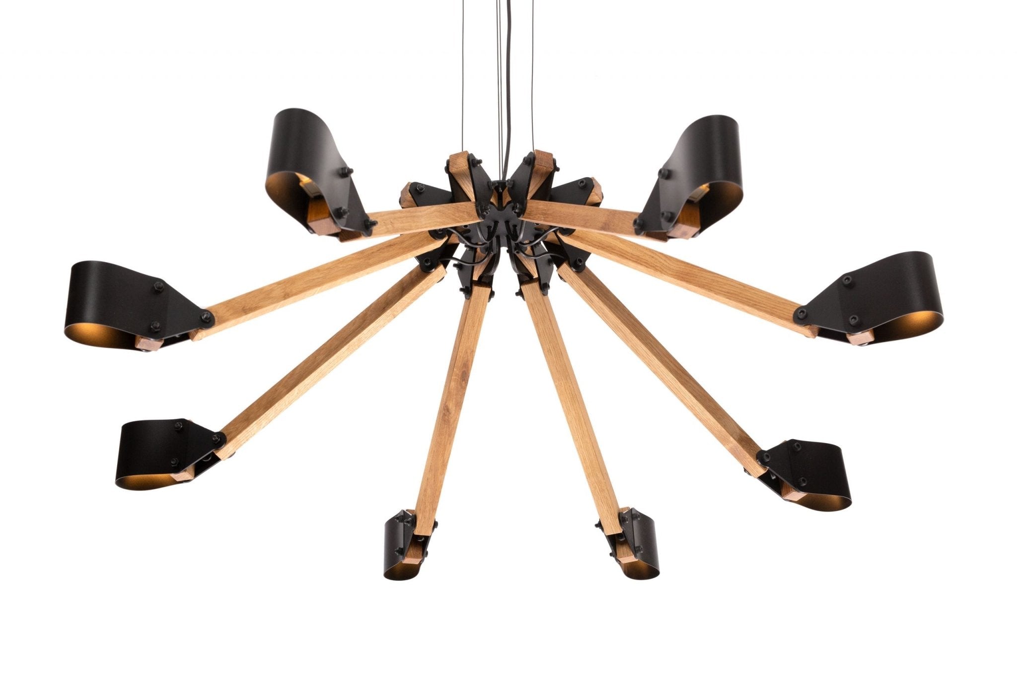 Triangle chandelier 8 arms - gimmiigimmii