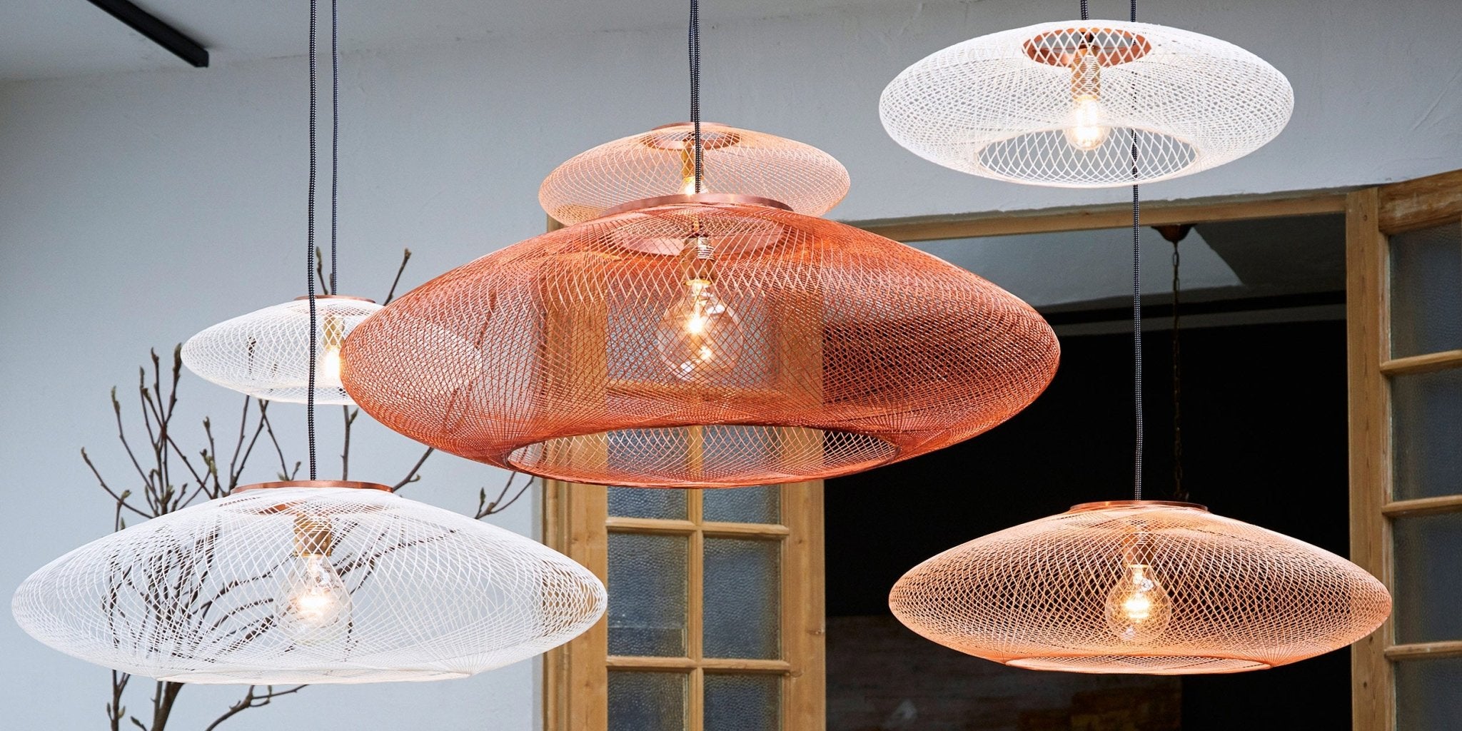 UFO Large hanglamp - gimmiiAtelier Robotiq