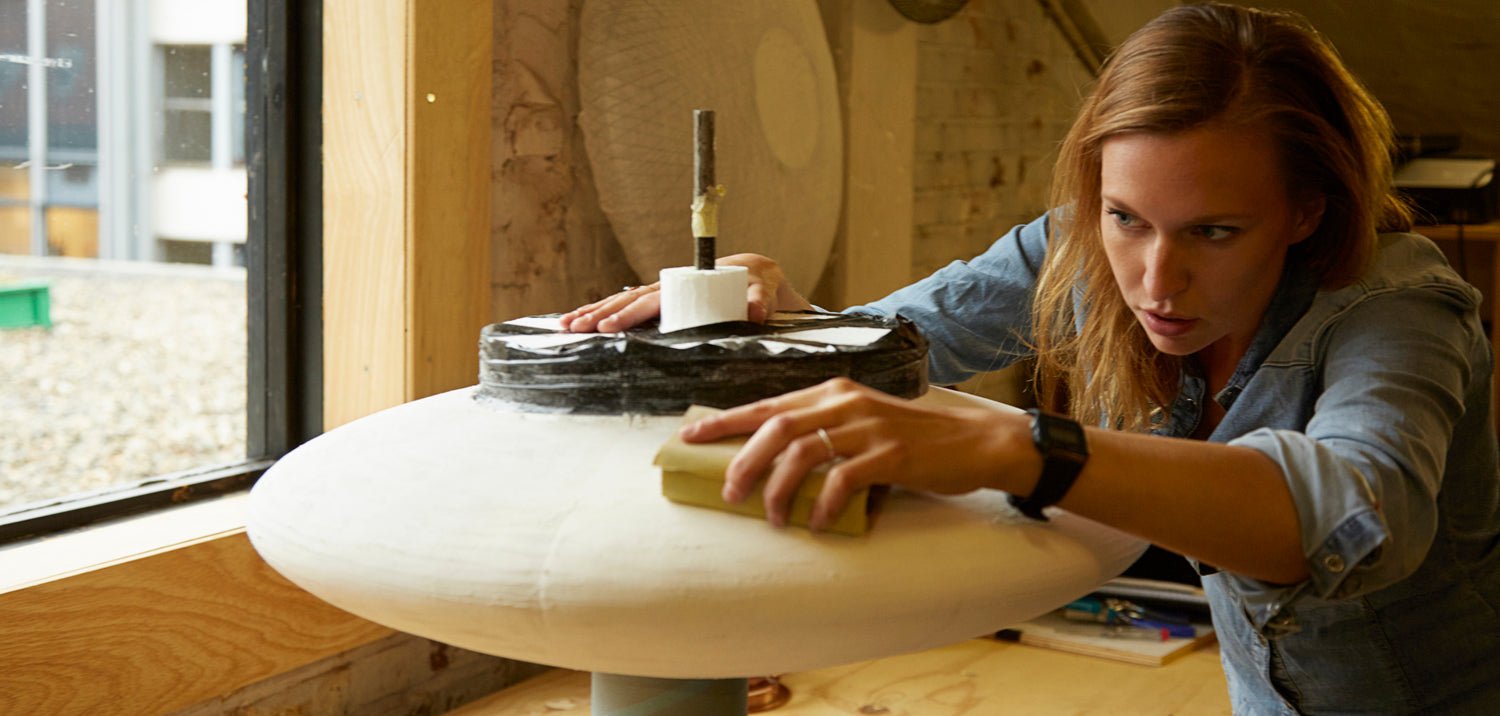 UFO Small hanglamp - gimmiiAtelier Robotiq