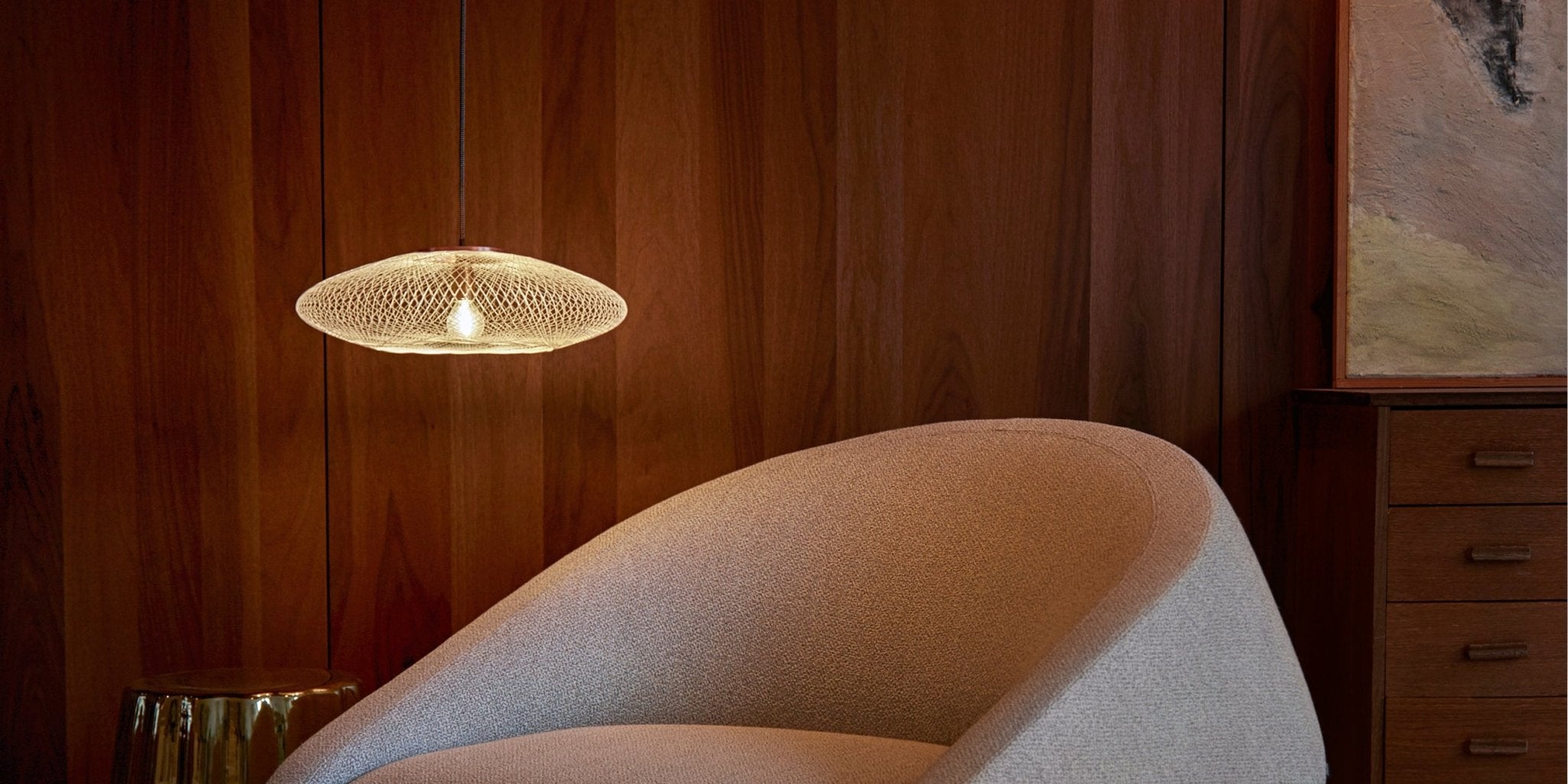 UFO Small hanglamp - gimmiiAtelier Robotiq