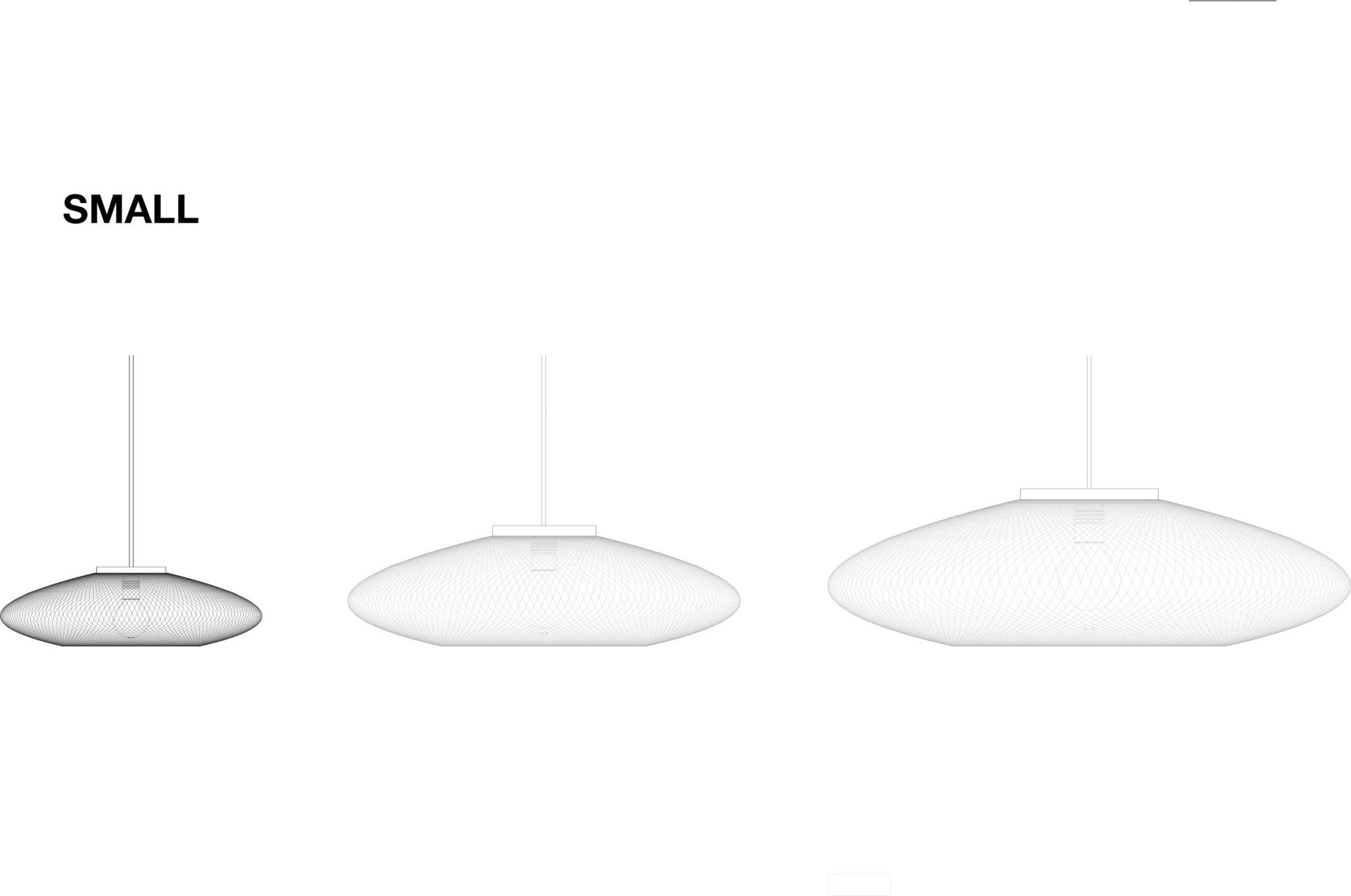 UFO Small hanglamp - gimmiiAtelier Robotiq