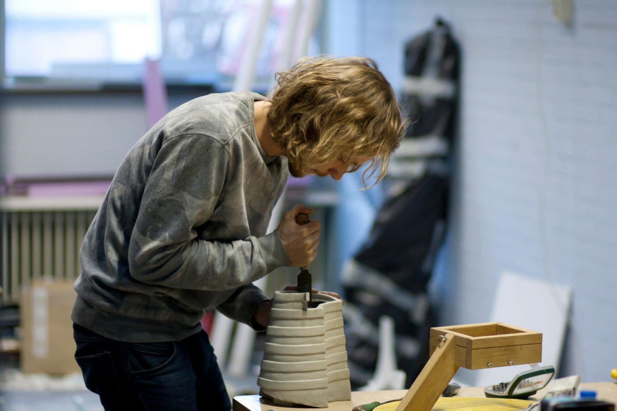Vaas #2 beton - gimmiiAtelier GertJan