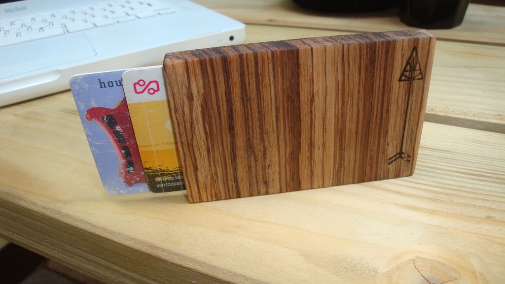 Stylische Wooden Wallet - gimmii