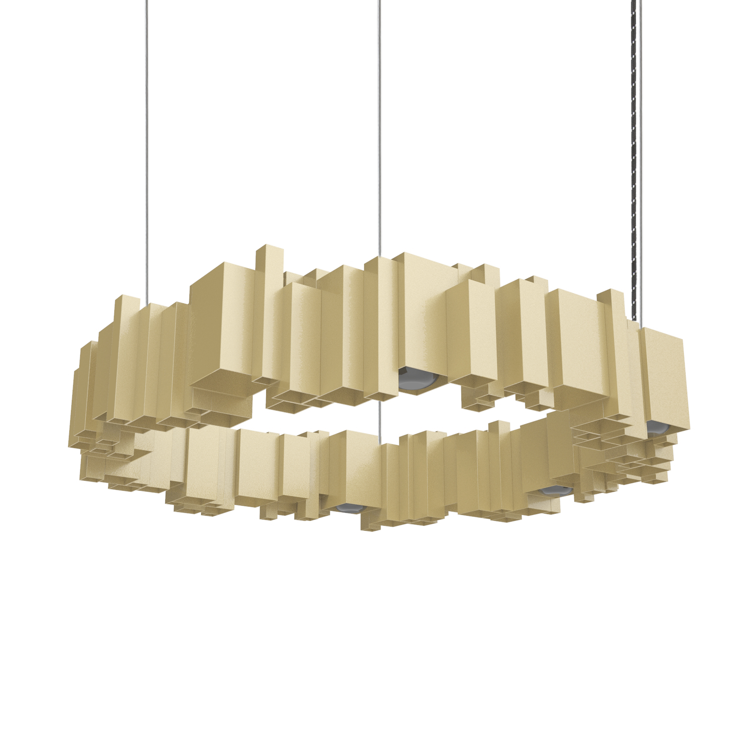 JSPR Cityscapes Urban OFF Champagne Hanglamp Dutchdesign