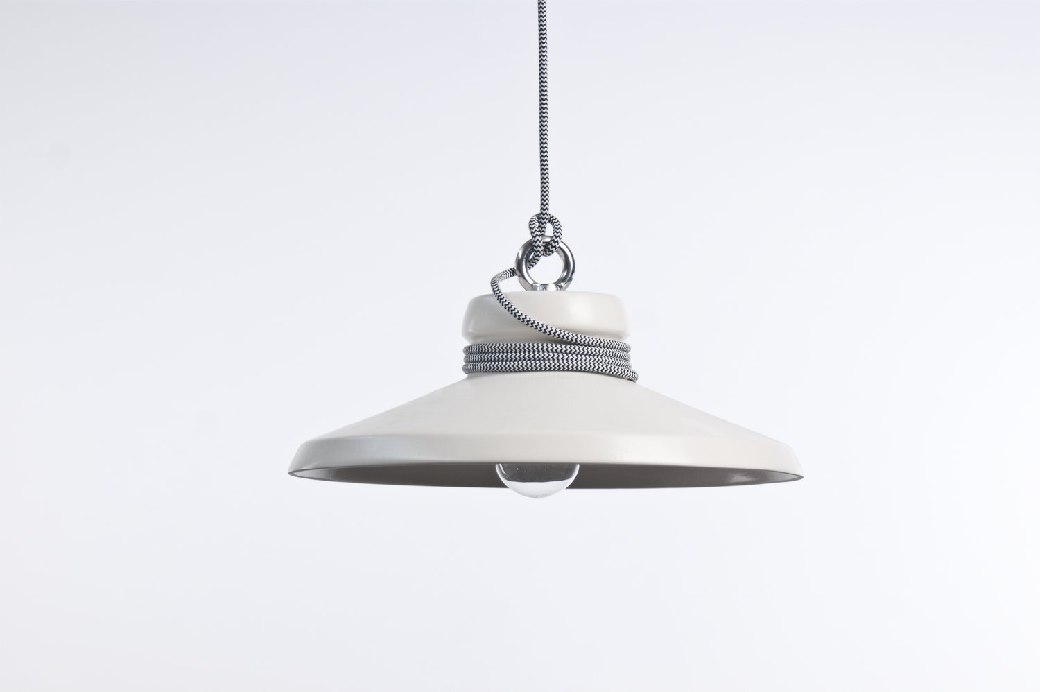 Cable light hanglamp Wide wit - gimmiiPatrick Hartog