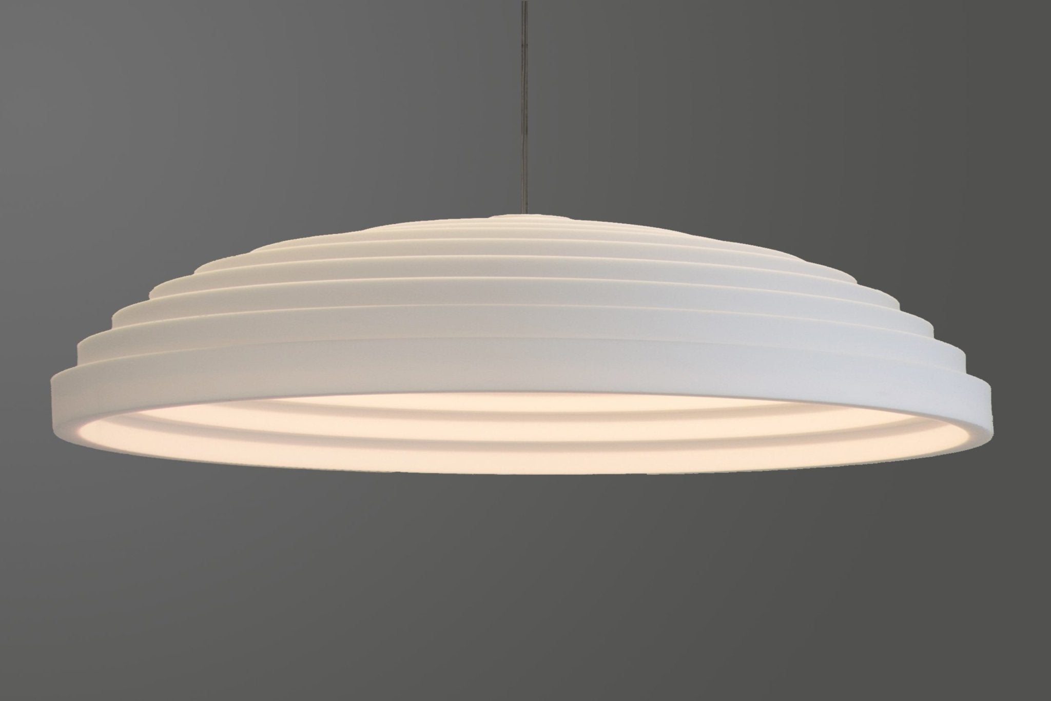 Foamo Oval akoestische hanglamp - gimmiiFoamo