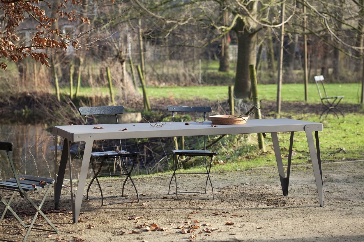 Functionals Lloyd Outdoor tuinset tafel + 2 eetbanken - gimmiiFunctionals