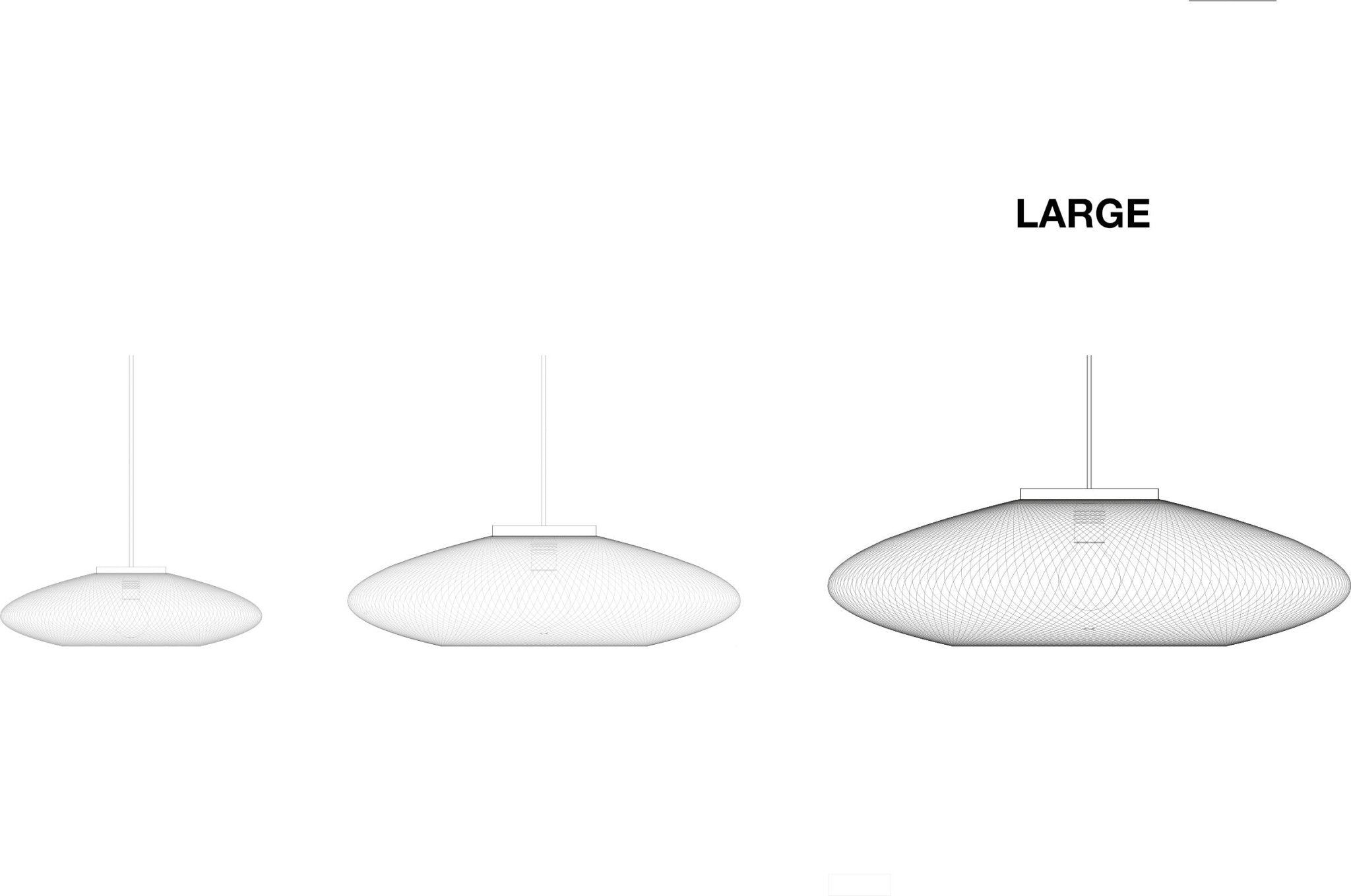 UFO Large hanglamp - gimmiiAtelier Robotiq